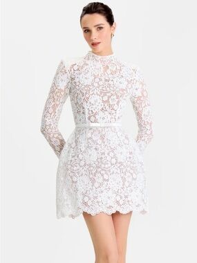 Nadine Merabi Sophie White Dress - NWT